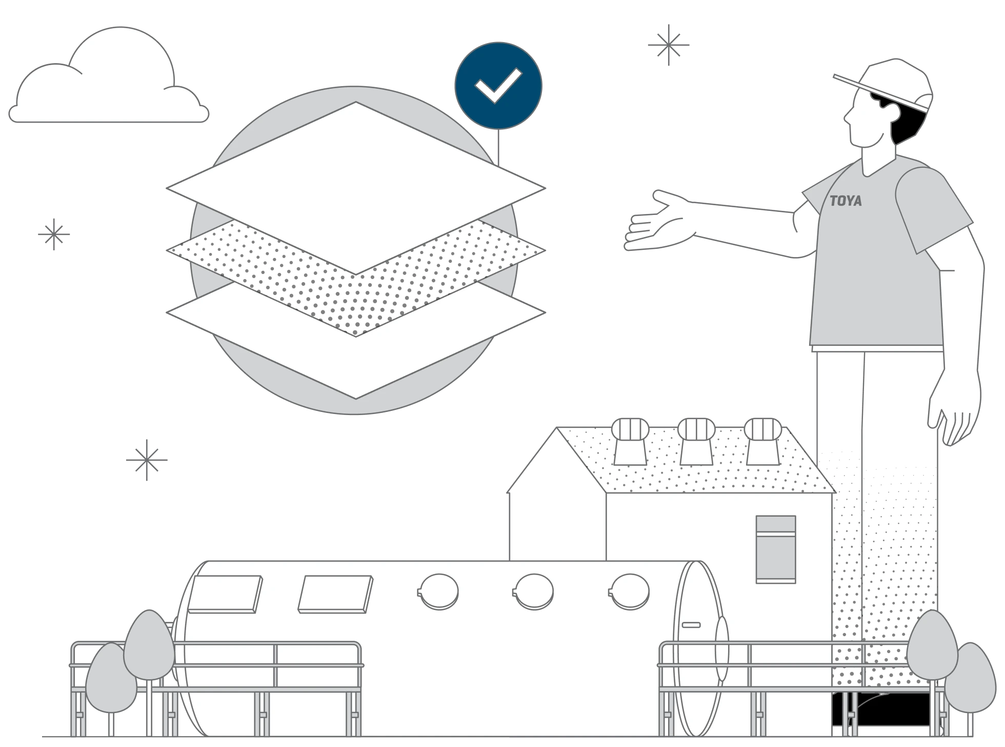 Fiberglass Reinforced Plastic illustration