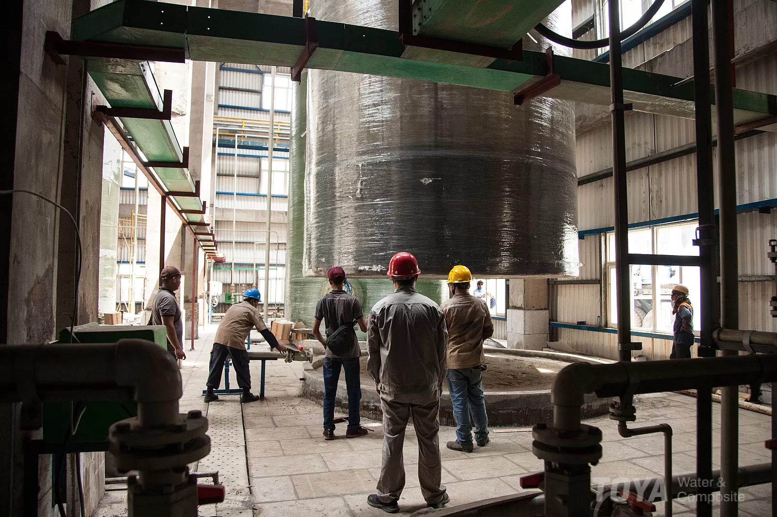 Proses Manufaktur Tangki FRP: Dari Desain hingga Quality Control